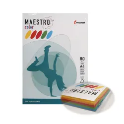 Farebný papier intenziv A4 250 listov mix