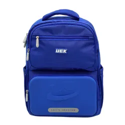 Praktická ergonomická modrá školní taška Kevin