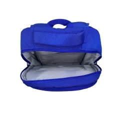 Praktická ergonomická modrá školní taška Kevin