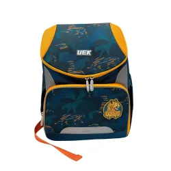 Kvalitní ergonomická školní taška Jungle oranžová