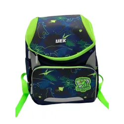 Kvalitní ergonomická školní taška Jungle zelená