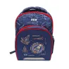 Kvalitná ergonomická školská taška Rocket Blue