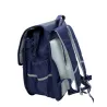 Štýlová retro modrá školská taška s peračníkom Harry+