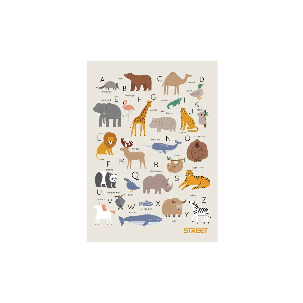 Zošit A6 40 listový Wildlife 65678