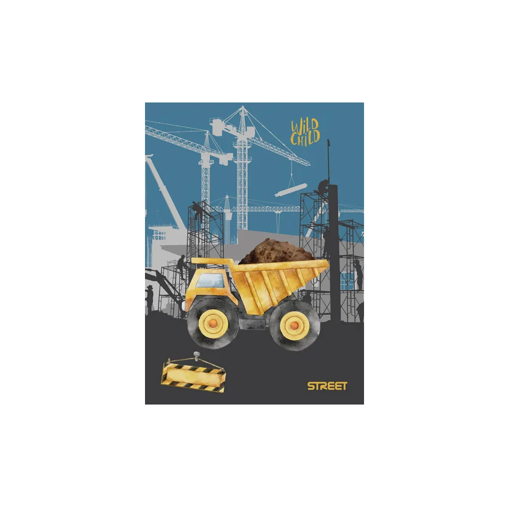 Zošit A6 40 listový Construction 65668