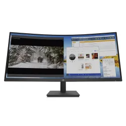 HP M34d WQHD Curved Monitor 