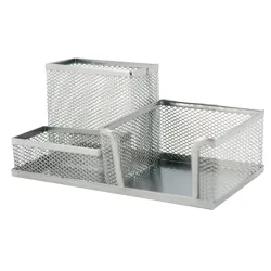 Stojan kovový trojdielny OCTOPUS strieborný UNL-2052