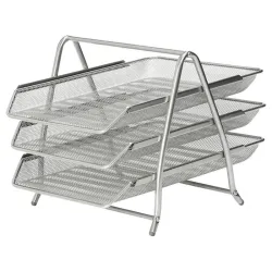 Zásuvka kovová trojdielna OCTOPUS strieborná UNL-2060