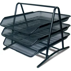 Zásuvka kovová trojdielna OCTOPUS čierna UNL-2061