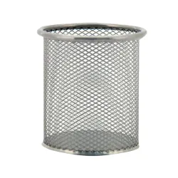 Stojan kovový na perá OCTOPUS strieborný UNL-2054 9x10x9cm