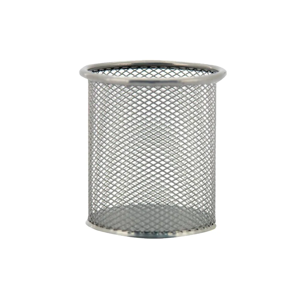 Stojan kovový na perá OCTOPUS strieborný UNL-2054 9x10x9cm