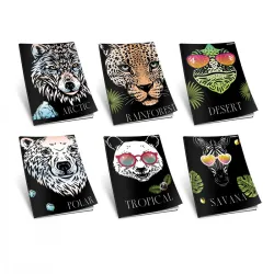 Zošit A4 52 listový čistý HABITAT