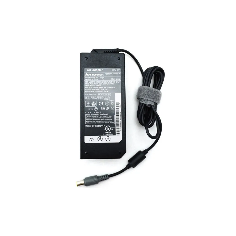Lenovo 135W Originál adaptér - okrúhly konektor