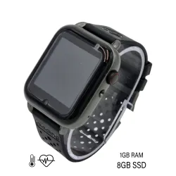 Detské čierne 4G smart hodinky KLT3-2023 8GB