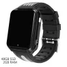 Detské čierno-šedé 4G smart hodinky H1-2023 48GB s bezkonkurenčnou výdržou batérie