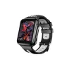 Detské čierno-šedé 4G smart hodinky E10-2023 48GB s bezkonkurenčnou výdržou batérie