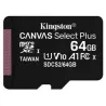 Kingston Canvas Select Plus MicroSDHC 64GB Class 10 (r100MB,w10MB)