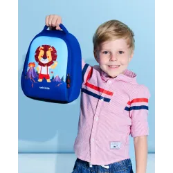 Krásny detský batoh Lev Maxík s peňaženkou
