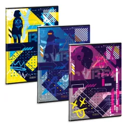 Zošit A4 40 listový Cyberpunk ARS UNA