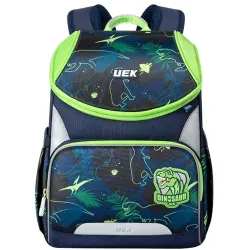 Kvalitná ergonomická školská taška Jungle zelená