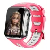 Children's pink 4G smart watch E10-2025 16GB with GPS and unrivaled battery life