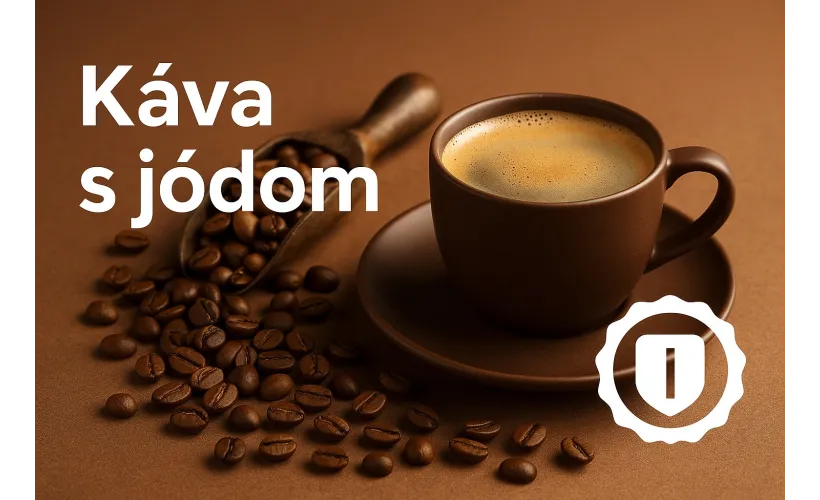 Káva s jódom - moderný spôsob podpory zdravia a energie